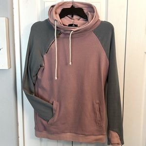 2/$30 Ampersand Double hooded shirt